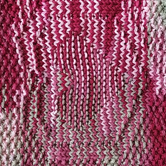 Hand Knit Baby Bib - Picture 3 of 5